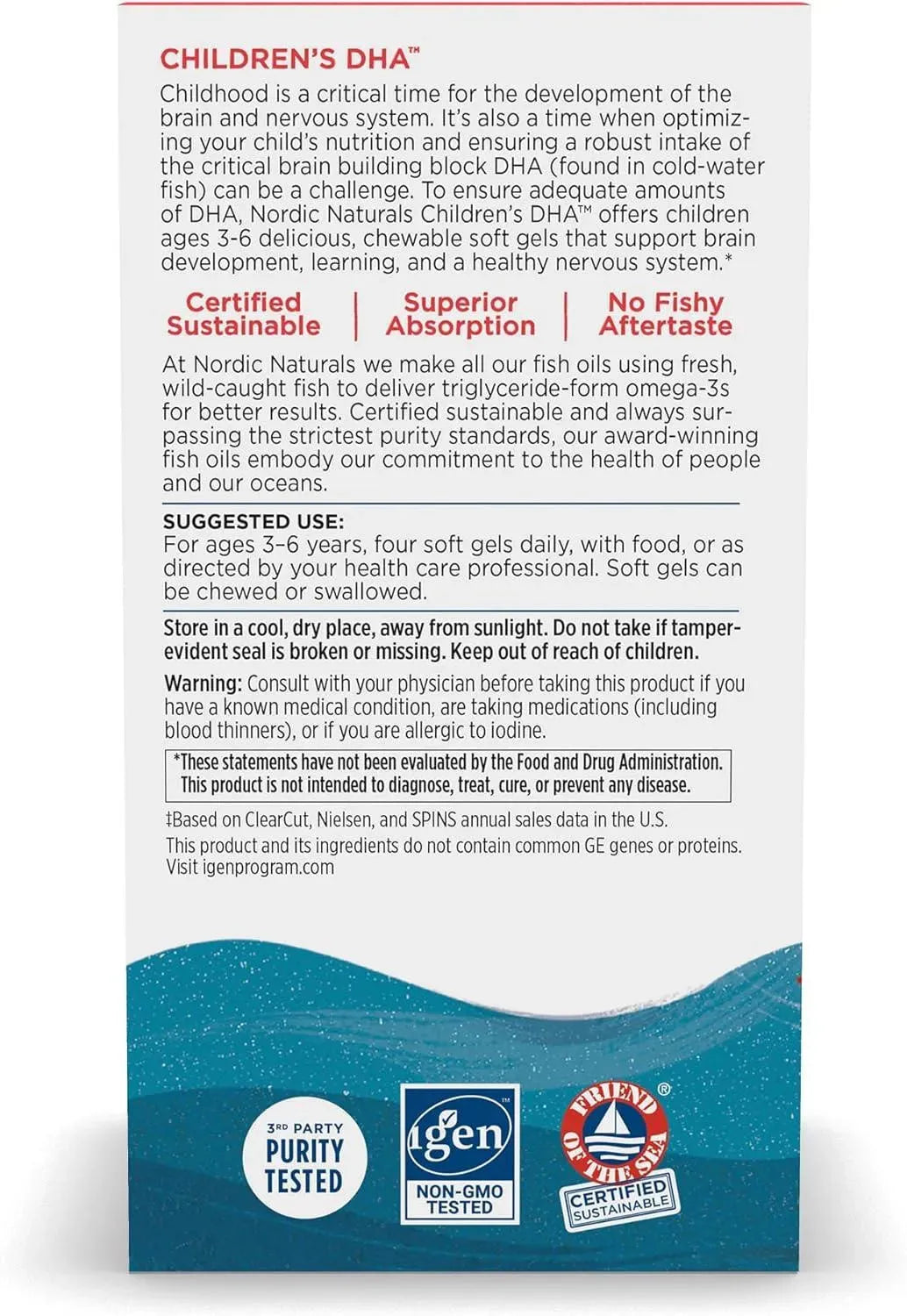 NORDIC NATURALS - Nordic Naturals Children’s DHA Strawberry 180 Capsulas Blandas Masticables - The Red Vitamin MX - Suplementos Alimenticios - {{ shop.shopifyCountryName }}