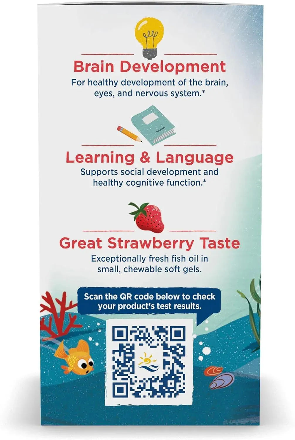 NORDIC NATURALS - Nordic Naturals Children’s DHA Strawberry 360 Capsulas Blandas Masticables - The Red Vitamin MX - Suplementos Alimenticios - {{ shop.shopifyCountryName }}