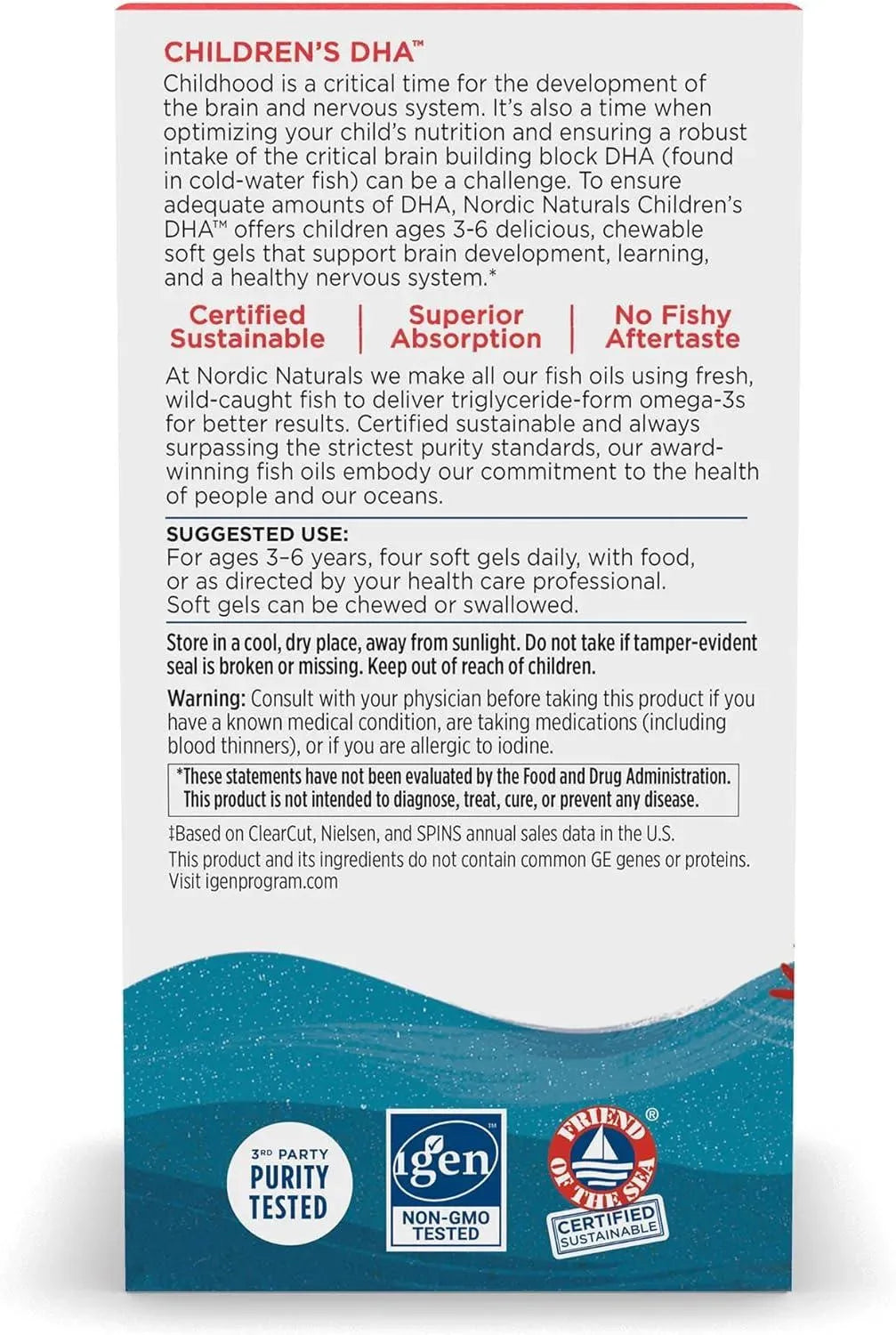NORDIC NATURALS - Nordic Naturals Children’s DHA Strawberry 360 Capsulas Blandas Masticables - The Red Vitamin MX - Suplementos Alimenticios - {{ shop.shopifyCountryName }}