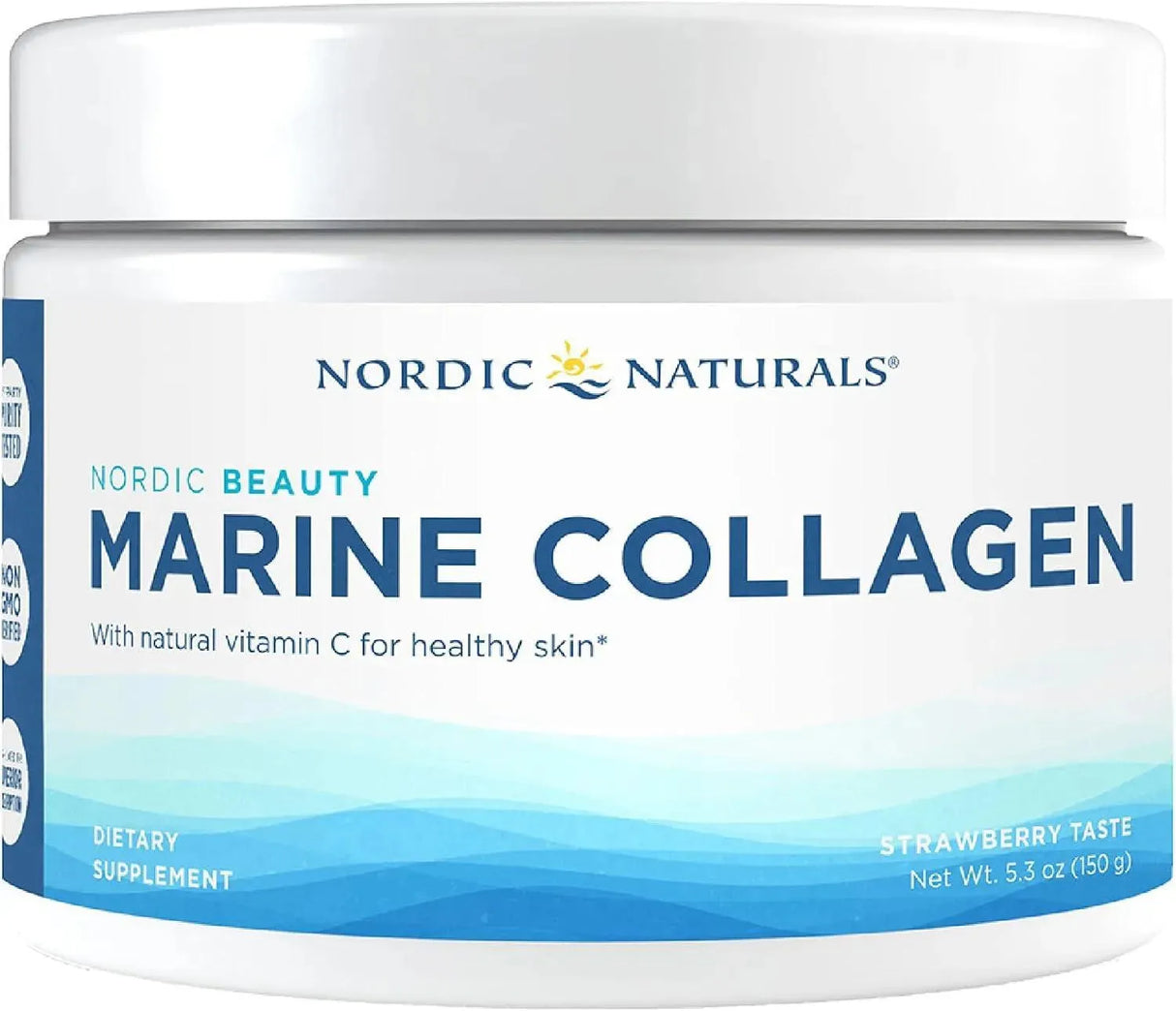 NORDIC NATURALS - Nordic Naturals Nordic Beauty Marine Collagen Powder Strawberry 150Gr. - The Red Vitamin MX - Suplementos Alimenticios - {{ shop.shopifyCountryName }}