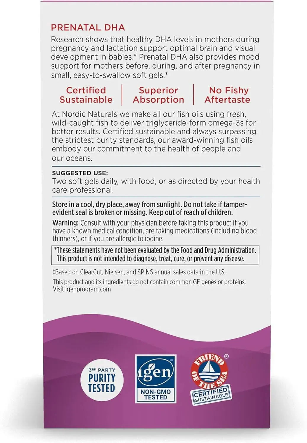 NORDIC NATURALS - Nordic Naturals Prenatal DHA Strawberry 90 Capsulas Blandas - The Red Vitamin MX - Suplementos Alimenticios - {{ shop.shopifyCountryName }}