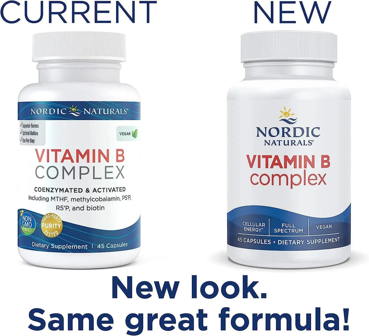 NORDIC NATURALS - Nordic Naturals Vitamin B Complex 45 Capsulas - The Red Vitamin MX - Suplementos Alimenticios - {{ shop.shopifyCountryName }}