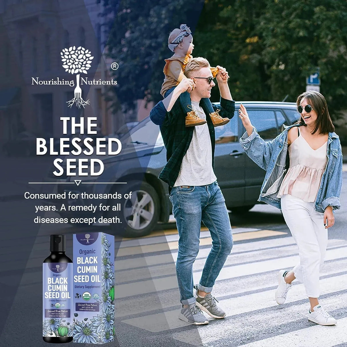 NOURISHING NUTRIENTS - Nourishing Nutrients Organic Black Cumin Seed Oil 250Ml. - The Red Vitamin MX - Suplementos Alimenticios - {{ shop.shopifyCountryName }}