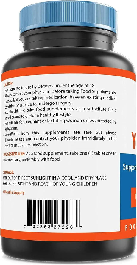NOVA NUTRITIONS - Nova Nutritions Red Yeast Rice 1200Mg. 120 Capsulas - The Red Vitamin MX - Suplementos Alimenticios - {{ shop.shopifyCountryName }}