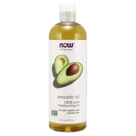 NOW SOLUTIONS - NOW Solutions Avocado Oil 100% Pure 473Ml. - The Red Vitamin MX - Suplementos Alimenticios - {{ shop.shopifyCountryName }}