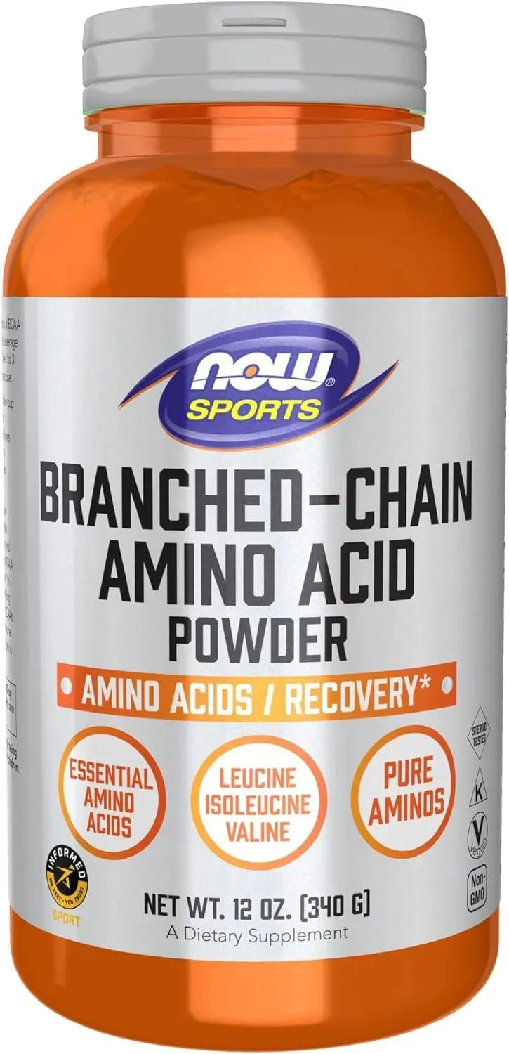 NOW SPORTS - NOW Sports Nutrition Branched Chain Amino Acid Powder 340Gr. - The Red Vitamin MX - Suplementos Alimenticios - {{ shop.shopifyCountryName }}