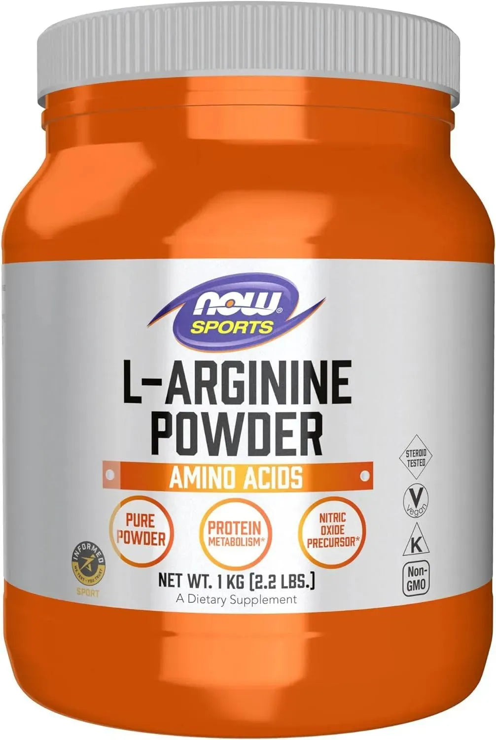 NOW SPORTS - NOW Sports Nutrition L-Arginine Powder 1 Kg. - The Red Vitamin MX - Suplementos Alimenticios - {{ shop.shopifyCountryName }}