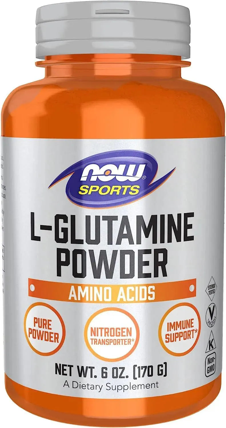 NOW SPORTS - NOW Sports Nutrition L-Glutamine Pure Powder 170Gr. - The Red Vitamin MX - Suplementos Alimenticios - {{ shop.shopifyCountryName }}