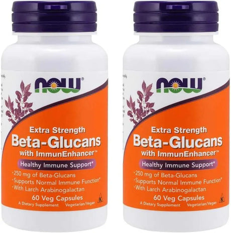 NOW SUPPLEMENTS - Now Supplements Beta-Glucans with ImmunEnhancer 120 Capsulas - The Red Vitamin MX - Suplementos Alimenticios - {{ shop.shopifyCountryName }}
