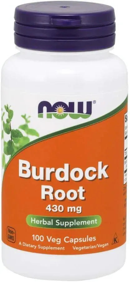 NOW SUPPLEMENTS - NOW Supplements Burdock Root 430Mg. 100 Capsulas - The Red Vitamin MX - Suplementos Alimenticios - {{ shop.shopifyCountryName }}