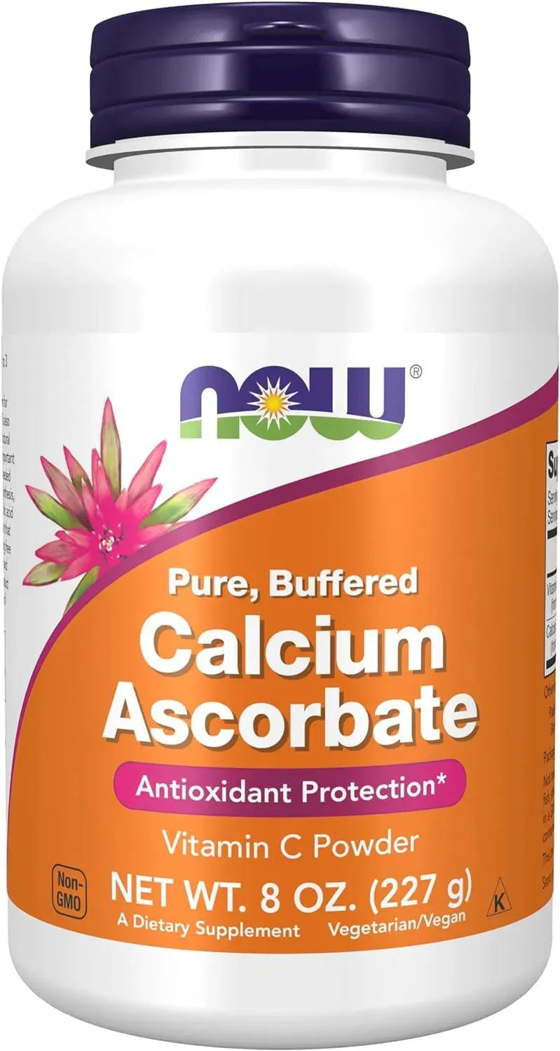 NOW SUPPLEMENTS - NOW Supplements Calcium Ascorbate Powder 227Gr. - The Red Vitamin MX - Suplementos Alimenticios - {{ shop.shopifyCountryName }}