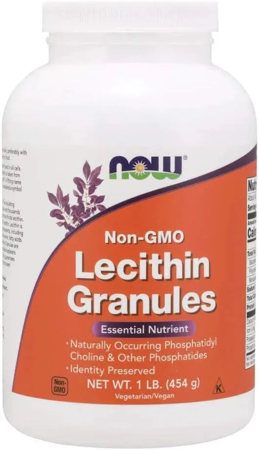 NOW SUPPLEMENTS - Now Supplements Lecithin Granules 454Gr. - The Red Vitamin MX - Suplementos Alimenticios - {{ shop.shopifyCountryName }}