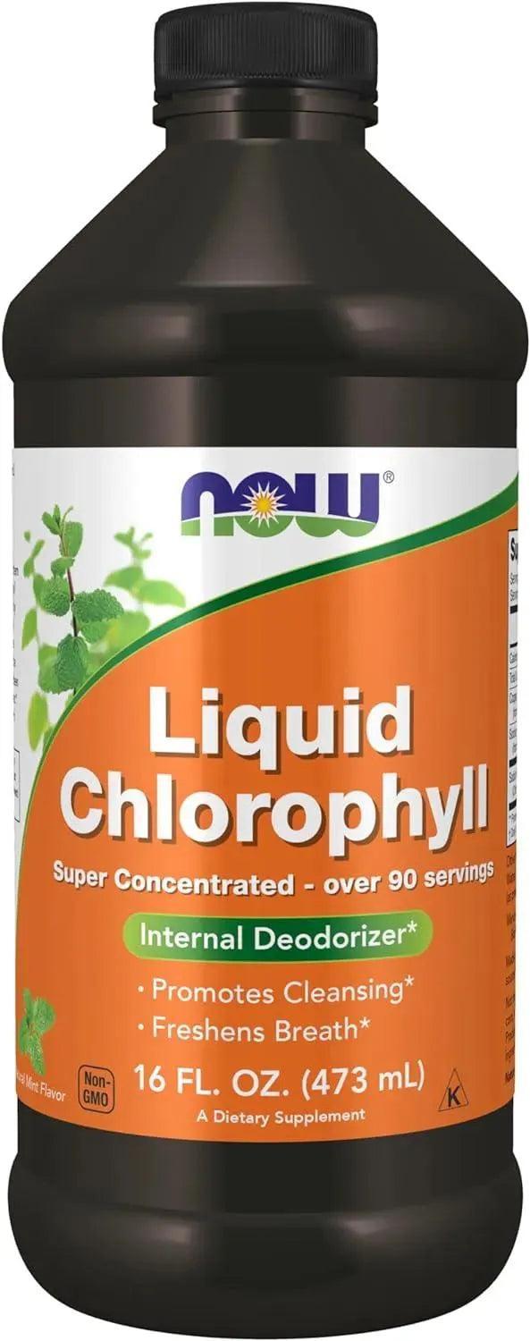 NOW SUPPLEMENTS - NOW Supplements Liquid Chlorophyll 473Ml. - The Red Vitamin MX - Suplementos Alimenticios - {{ shop.shopifyCountryName }}