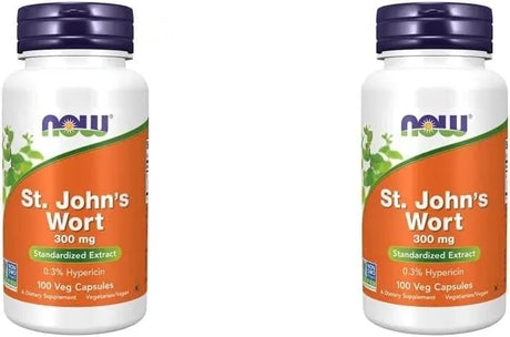 NOW SUPPLEMENTS - NOW Supplements St. John's Wort 100 Capsulas 2 Pack - The Red Vitamin MX - Suplementos Alimenticios - {{ shop.shopifyCountryName }}