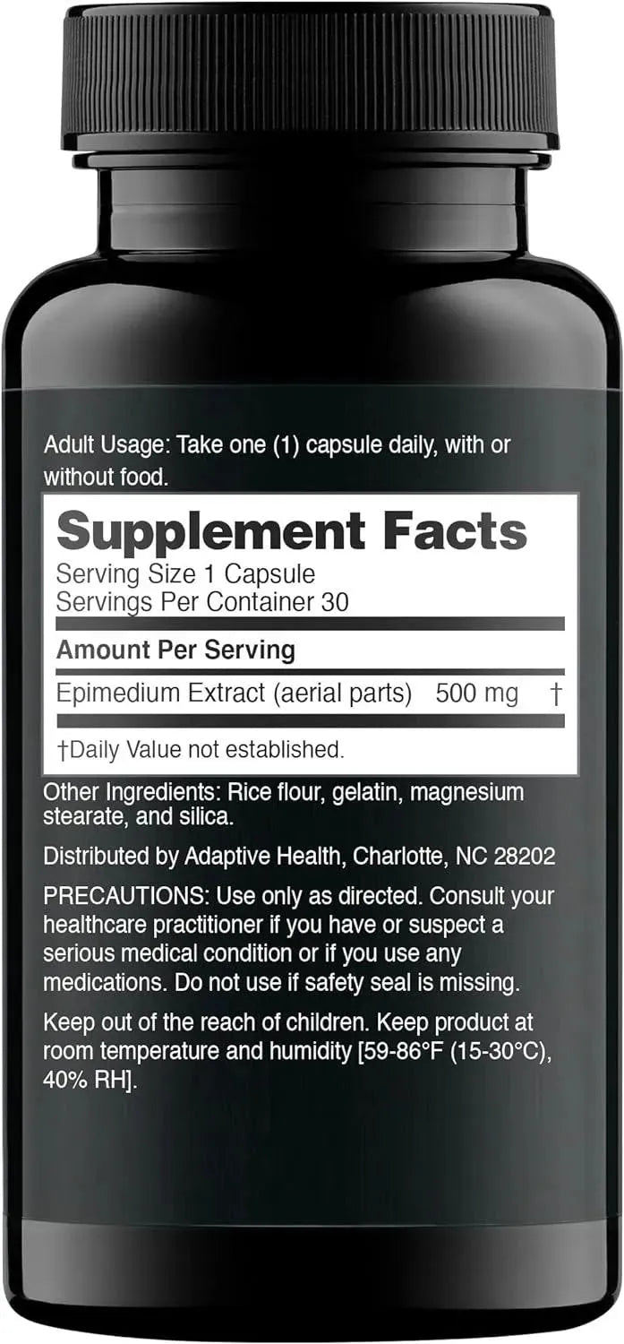 NUGENIX - Nugenix Essentials Horny Goat Weed Extract 30 Capsulas - The Red Vitamin MX - Suplementos Alimenticios - {{ shop.shopifyCountryName }}