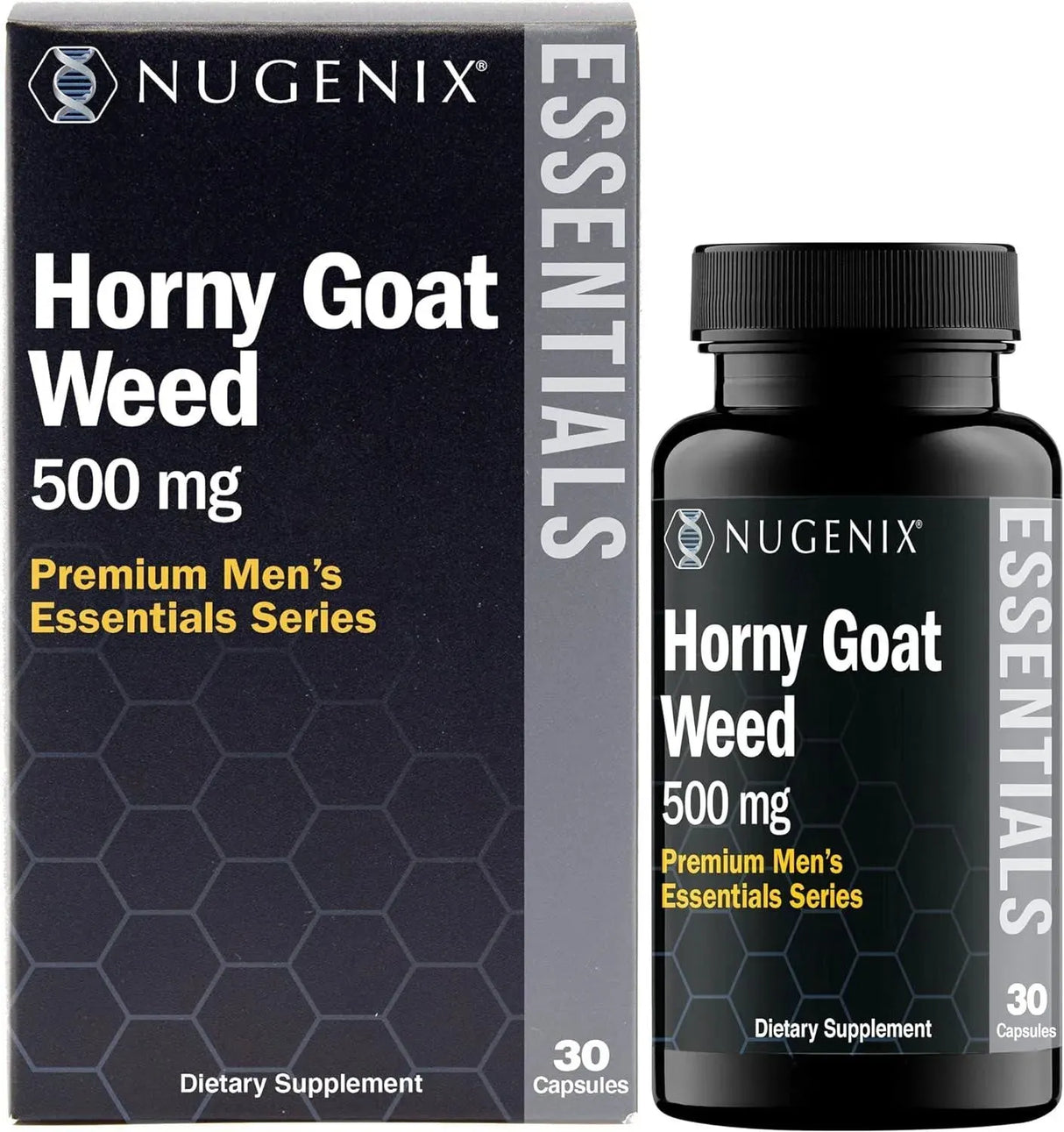 NUGENIX - Nugenix Essentials Horny Goat Weed Extract 30 Capsulas - The Red Vitamin MX - Suplementos Alimenticios - {{ shop.shopifyCountryName }}
