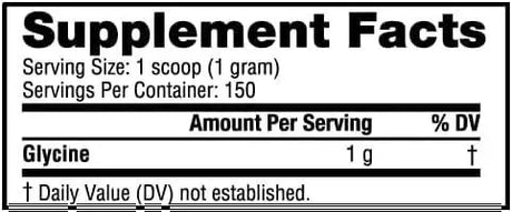 NUTRABIO - NutraBio Glycine Powder 150Gr. - The Red Vitamin MX - Suplementos Alimenticios - {{ shop.shopifyCountryName }}
