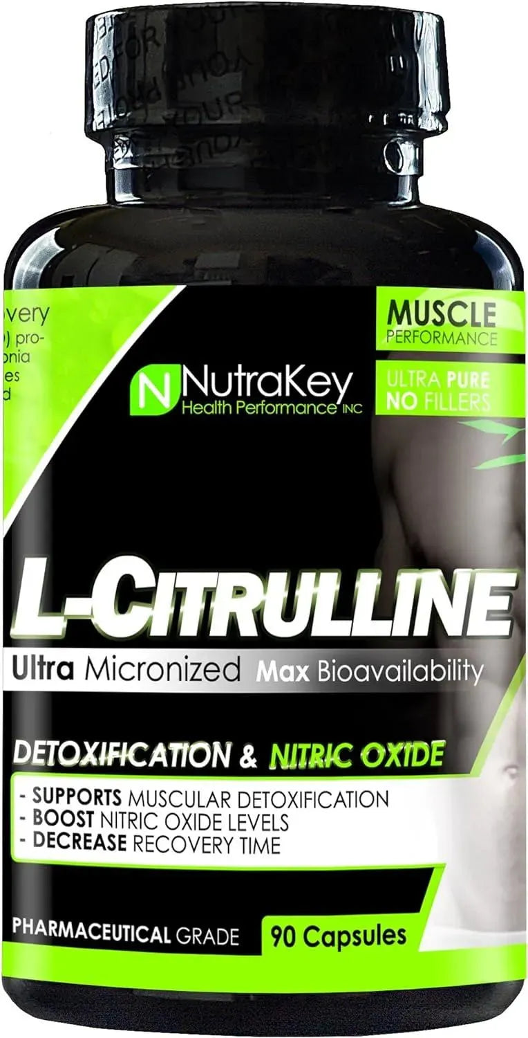 NUTRAKEY - NutraKey Citrulline Malate 90 Capsulas - The Red Vitamin MX - Suplementos Alimenticios - {{ shop.shopifyCountryName }}