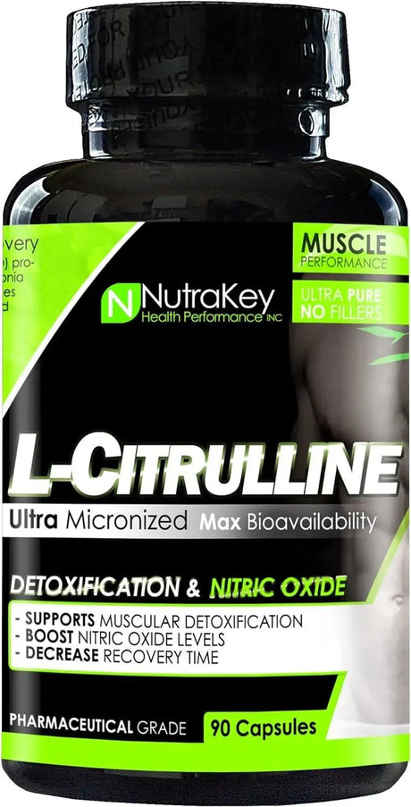 NUTRAKEY - NutraKey Citrulline Malate 90 Capsulas - The Red Vitamin MX - Suplementos Alimenticios - {{ shop.shopifyCountryName }}