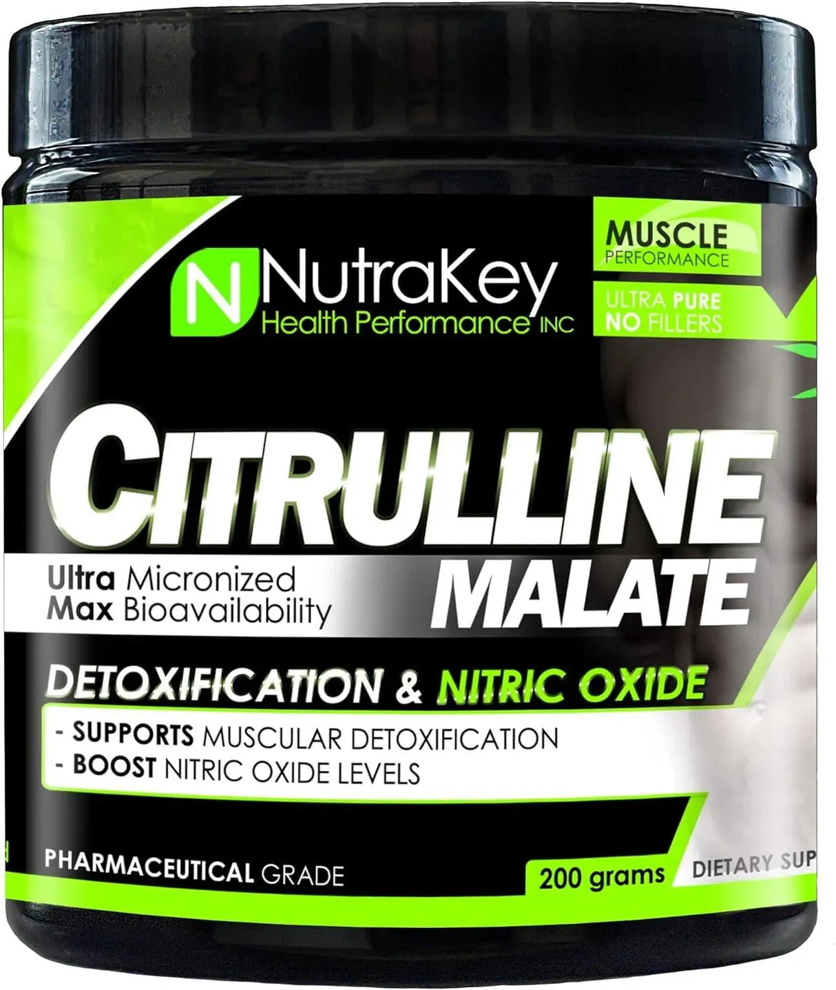 NUTRAKEY - Nutrakey L Citrulline Malate Powder 200Gr. - The Red Vitamin MX - Suplementos Alimenticios - {{ shop.shopifyCountryName }}