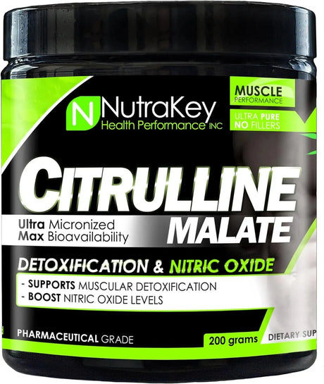 NUTRAKEY - Nutrakey L Citrulline Malate Powder 200Gr. - The Red Vitamin MX - Suplementos Alimenticios - {{ shop.shopifyCountryName }}