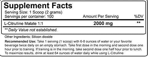 NUTRAKEY - Nutrakey L Citrulline Malate Powder 200Gr. - The Red Vitamin MX - Suplementos Alimenticios - {{ shop.shopifyCountryName }}