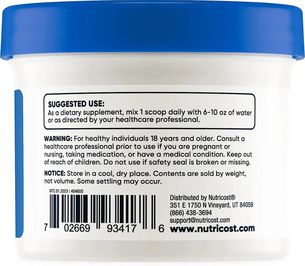 NUTRICOST - Nutricost 5-HTP Powder 25Gr. - The Red Vitamin MX - Suplementos Alimenticios - {{ shop.shopifyCountryName }}