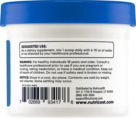 NUTRICOST - Nutricost 5-HTP Powder 25Gr. - The Red Vitamin MX - Suplementos Alimenticios - {{ shop.shopifyCountryName }}