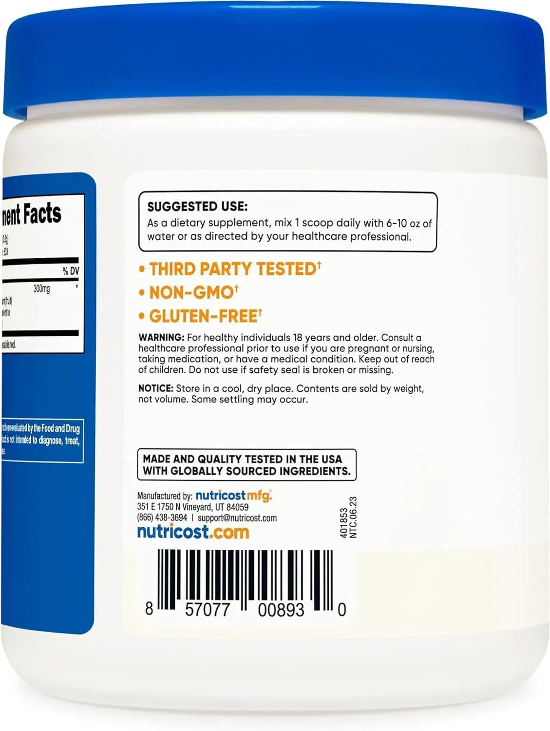 NUTRICOST - Nutricost Bilberry Powder 250Gr. - The Red Vitamin MX - Suplementos Alimenticios - {{ shop.shopifyCountryName }}