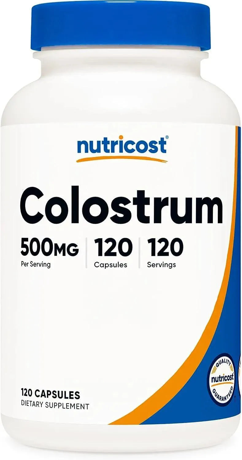 NUTRICOST - Nutricost Colostrum 500Mg. 120 Capsulas - The Red Vitamin MX - Suplementos Alimenticios - {{ shop.shopifyCountryName }}