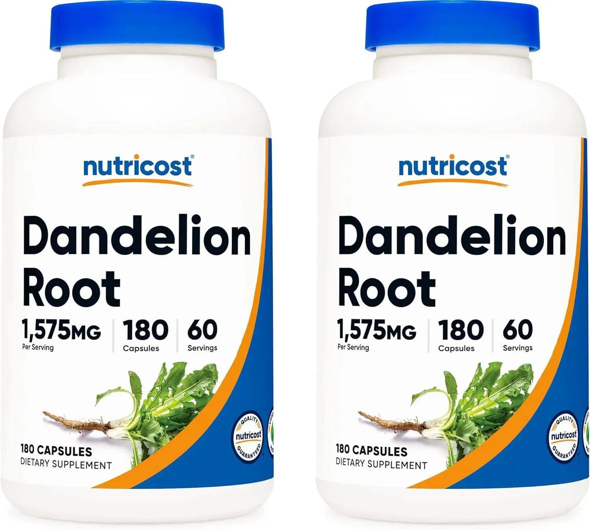 NUTRICOST - Nutricost Dandelion Root Extract 525Mg. 180 Capsulas 2 Pack - The Red Vitamin MX - Suplementos Alimenticios - {{ shop.shopifyCountryName }}