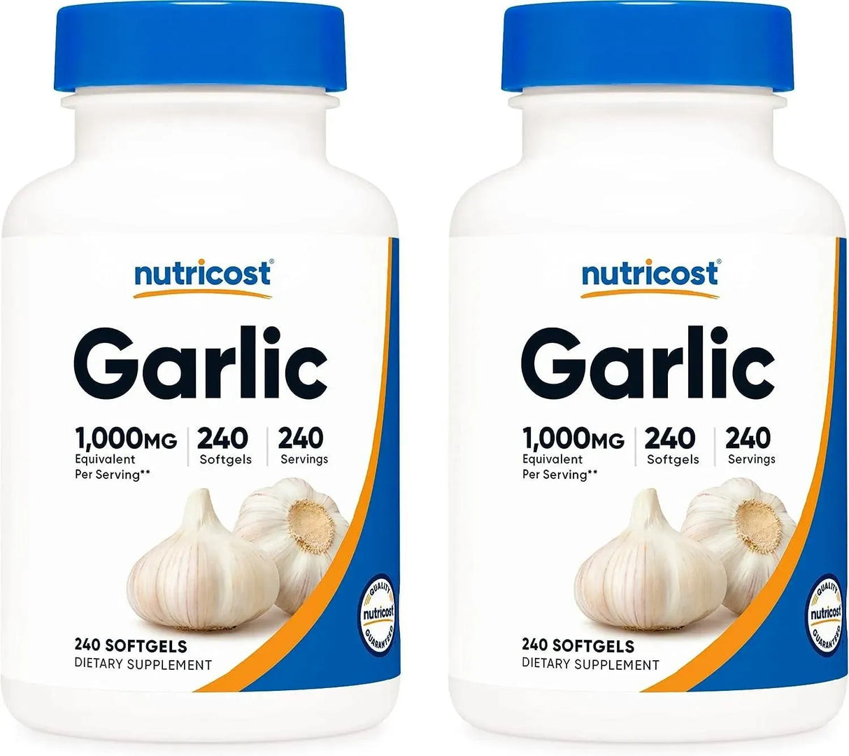 NUTRICOST - Nutricost Garlic 1000Mg. 580 Capsulas Blandas - The Red Vitamin MX - Suplementos Alimenticios - {{ shop.shopifyCountryName }}