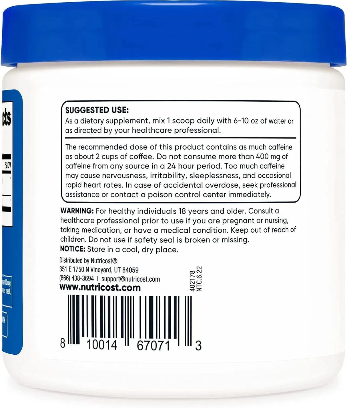 NUTRICOST - Nutricost Guarana Extract Powder 100Gr. - The Red Vitamin MX - Suplementos Alimenticios - {{ shop.shopifyCountryName }}