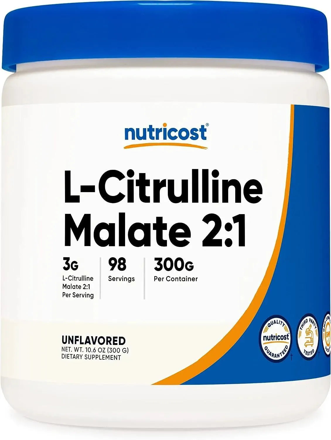 NUTRICOST - Nutricost L-Citrulline Malate (2:1) Powder 300Gr. - The Red Vitamin MX - Suplementos Alimenticios - {{ shop.shopifyCountryName }}