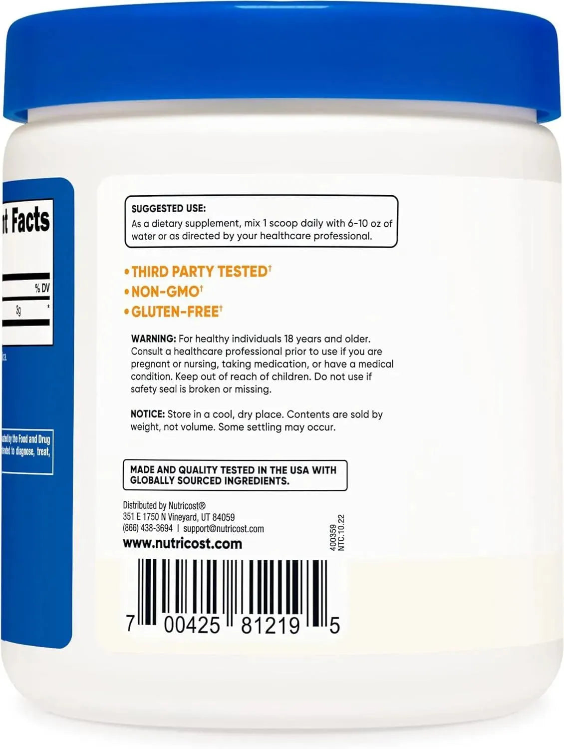 NUTRICOST - Nutricost L-Citrulline Malate (2:1) Powder 300Gr. - The Red Vitamin MX - Suplementos Alimenticios - {{ shop.shopifyCountryName }}