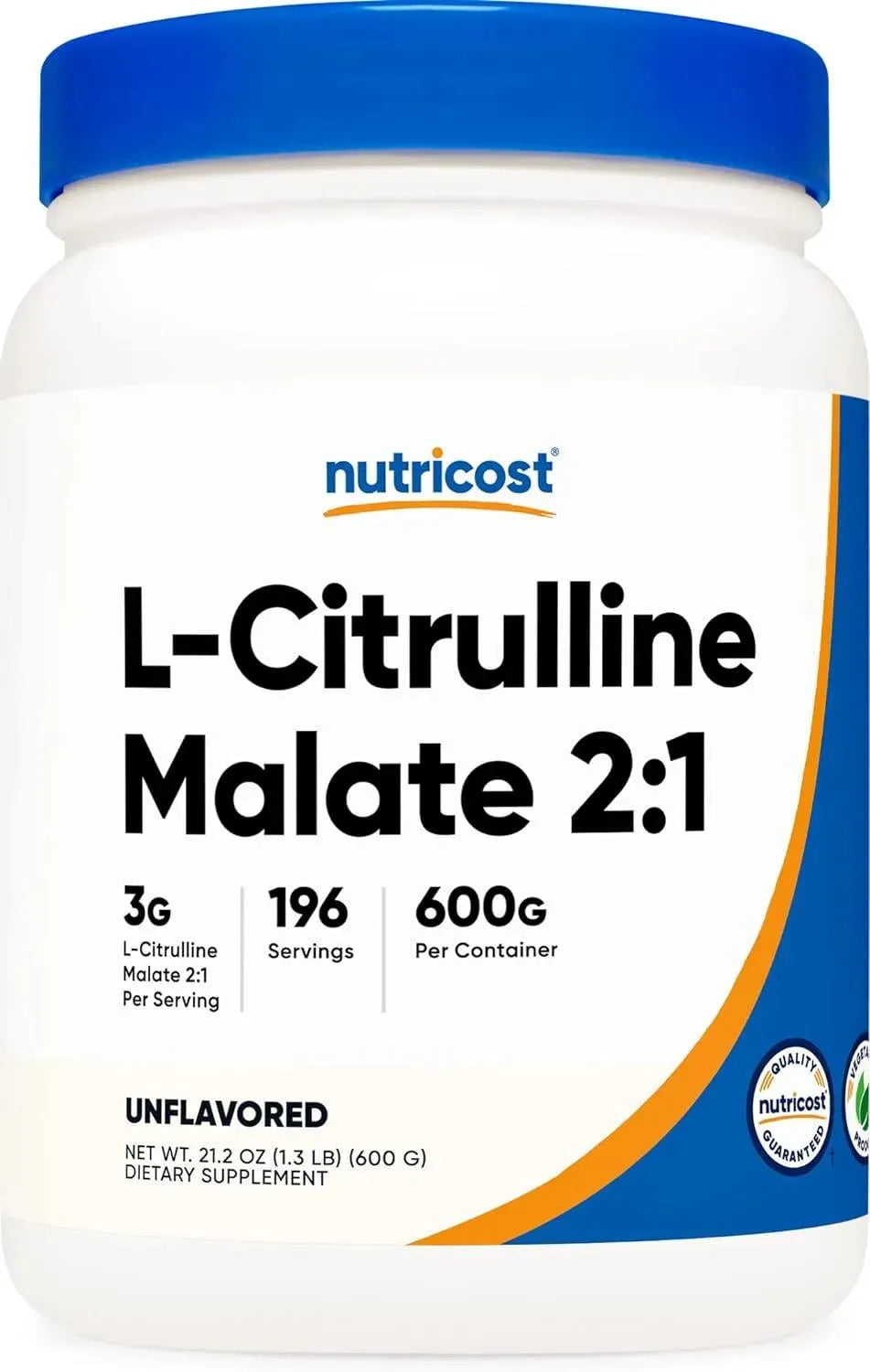 NUTRICOST - Nutricost L-Citrulline Malate (2:1) Powder 600Gr. - The Red Vitamin MX - Suplementos Alimenticios - {{ shop.shopifyCountryName }}
