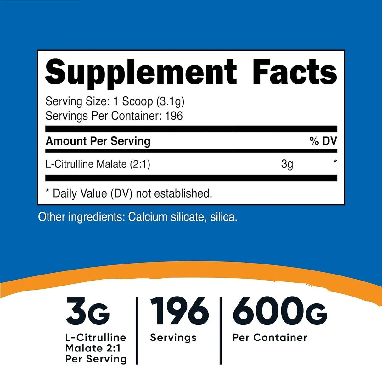 NUTRICOST - Nutricost L-Citrulline Malate (2:1) Powder 600Gr. - The Red Vitamin MX - Suplementos Alimenticios - {{ shop.shopifyCountryName }}