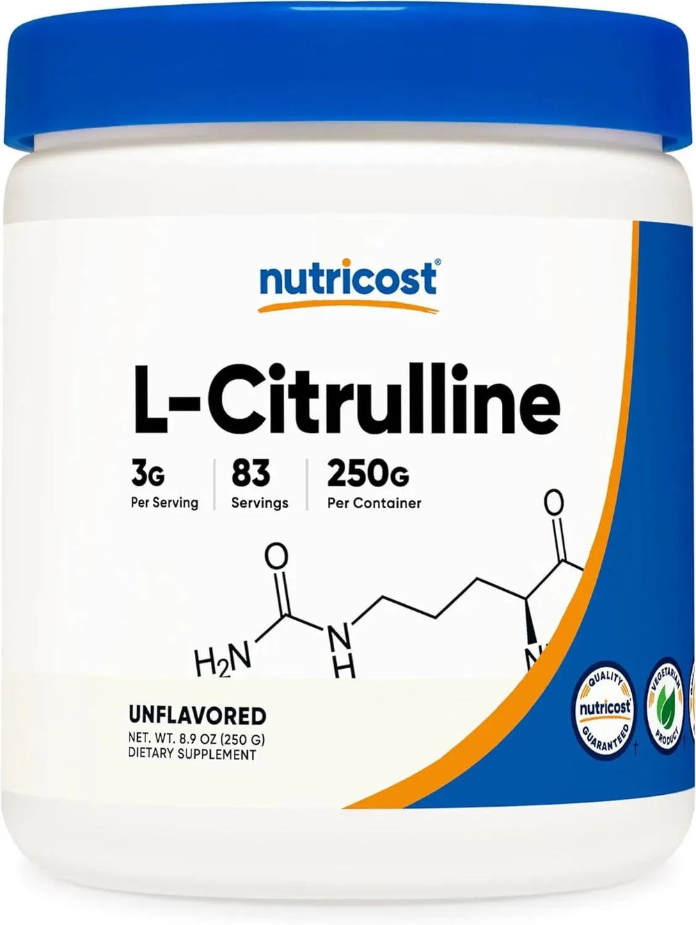 NUTRICOST - Nutricost Pure L-Citrulline (Base) Powder 250Gr. - The Red Vitamin MX - Suplementos Alimenticios - {{ shop.shopifyCountryName }}