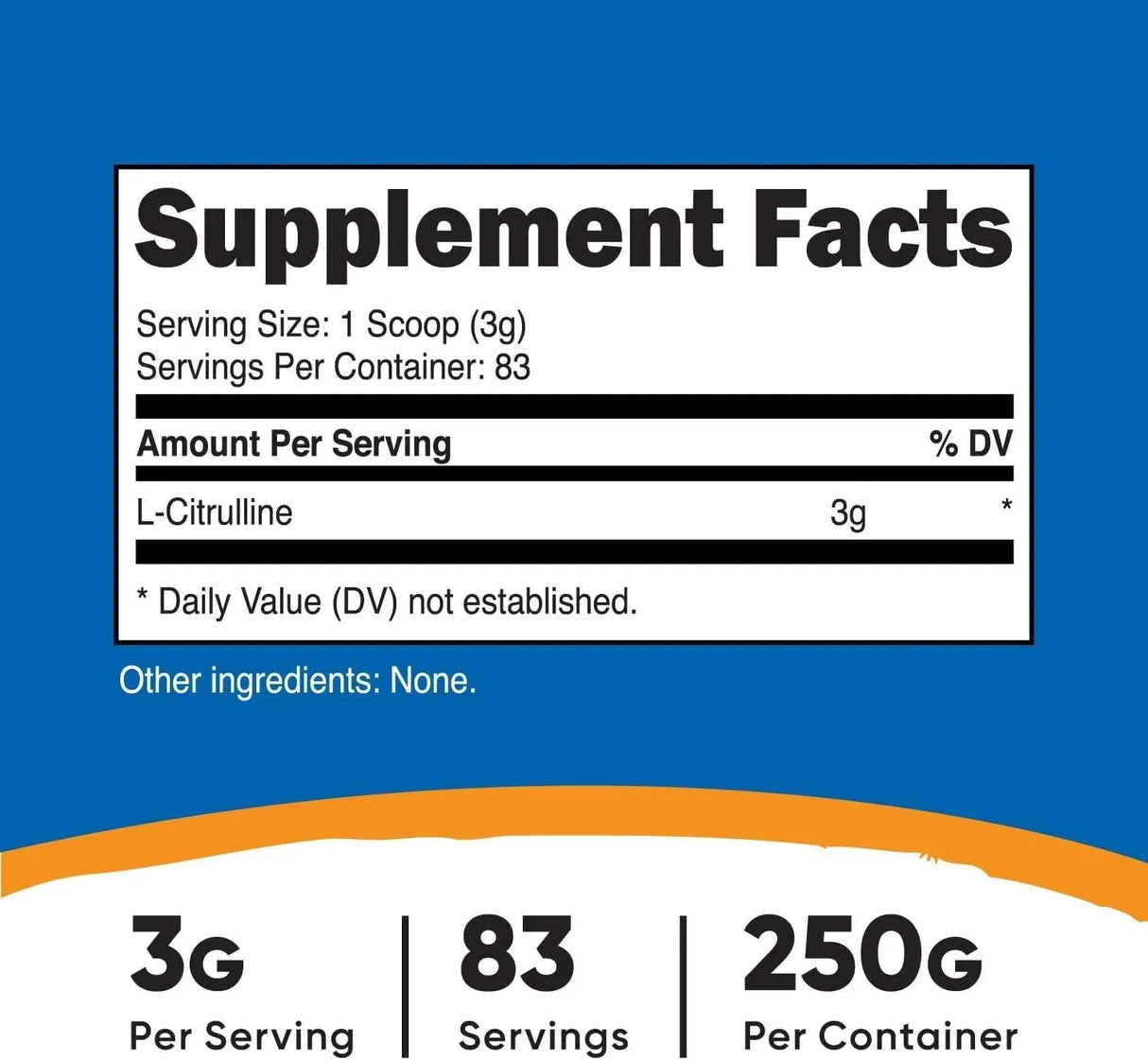 NUTRICOST - Nutricost Pure L-Citrulline (Base) Powder 250Gr. - The Red Vitamin MX - Suplementos Alimenticios - {{ shop.shopifyCountryName }}