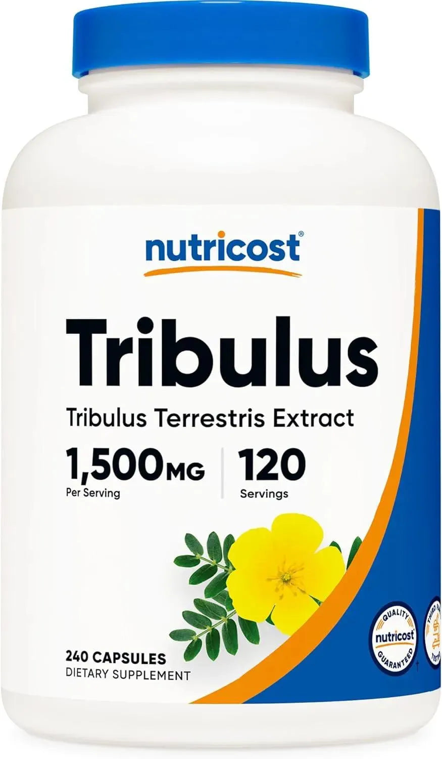 NUTRICOST - Nutricost Tribulus Terrestris Extract 1500Mg. 240 Capsulas - The Red Vitamin MX - Suplementos Alimenticios - {{ shop.shopifyCountryName }}