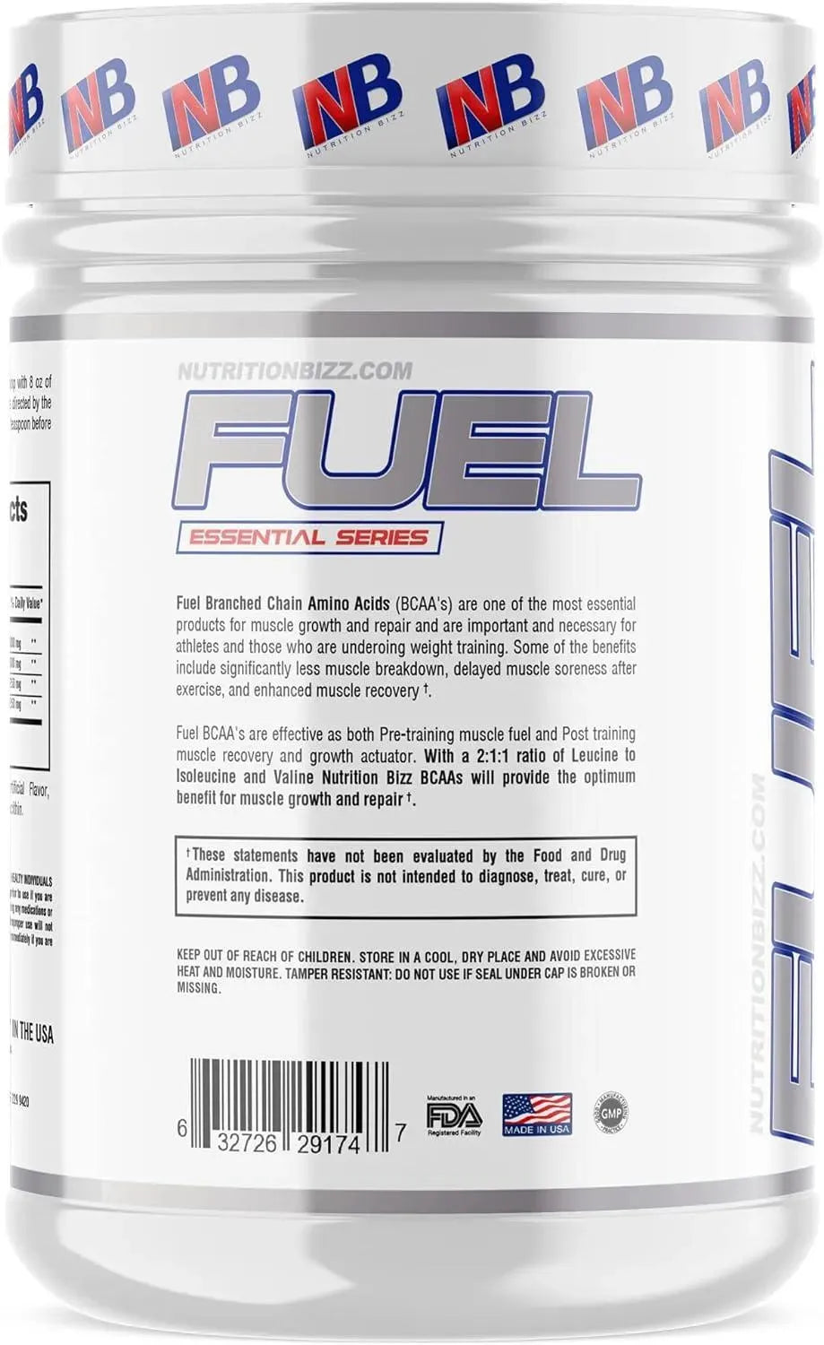 NUTRITIONBIZZ - NutritionBizz BCAA Powder 30 Servicios Juicy Strawberry Flavor 240Gr. - The Red Vitamin MX - Suplementos Alimenticios - {{ shop.shopifyCountryName }}