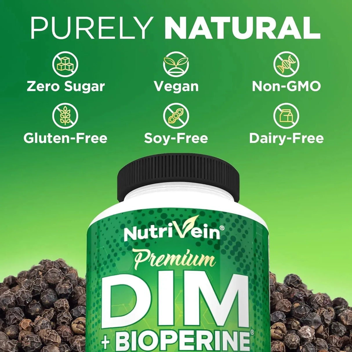 NUTRIVEIN - Nutrivein DIM Supplement 400Mg. 120 Capsulas - The Red Vitamin MX - Suplementos Alimenticios - {{ shop.shopifyCountryName }}