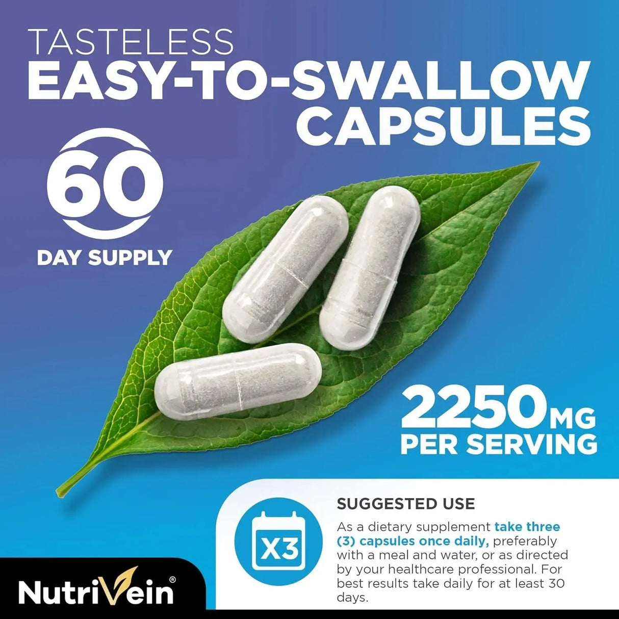 NUTRIVEIN - Nutrivein Multi Collagen 2250Mg. 180 Capsulas - The Red Vitamin MX - Suplementos Alimenticios - {{ shop.shopifyCountryName }}