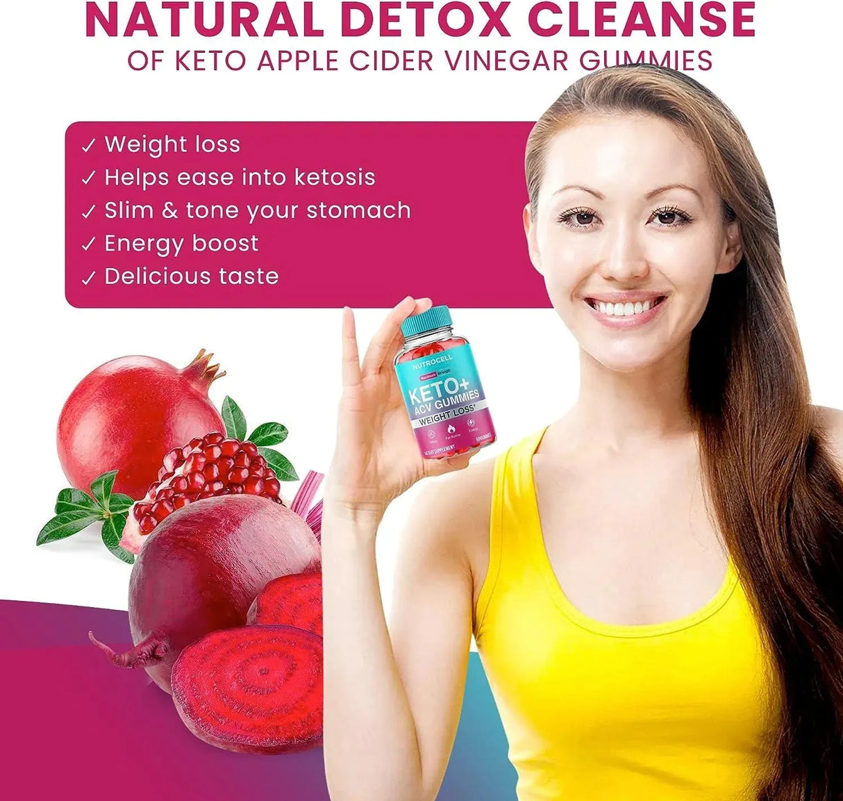 NUTROCELL - Nutrocell Keto ACV Gummies Advanced Weight Loss 120 Gomitas - The Red Vitamin MX - Suplementos Alimenticios - {{ shop.shopifyCountryName }}