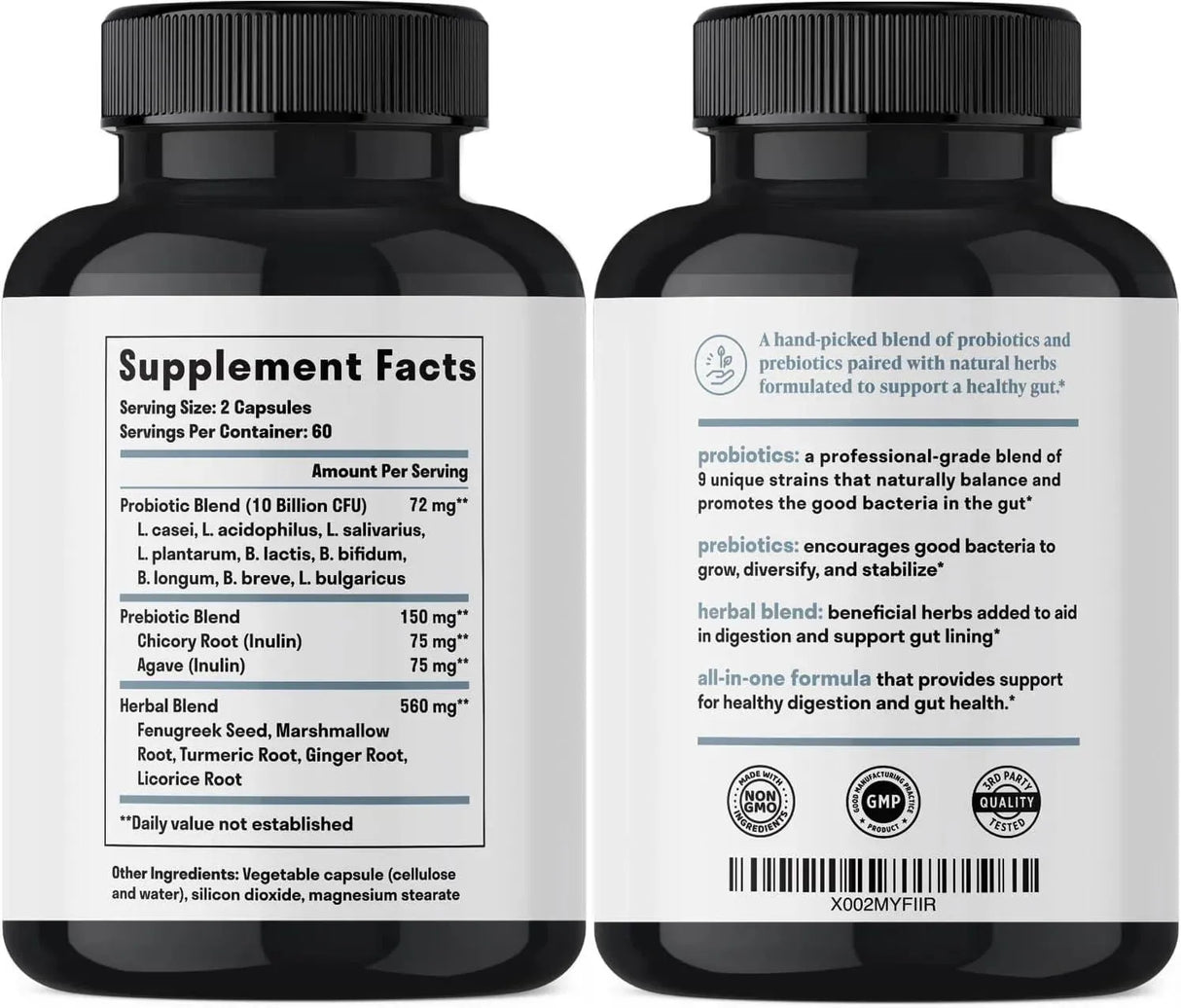 NUVEN NATURALS - Nuven Naturals All-in-One Gut Health 120 Capsulas - The Red Vitamin MX - Suplementos Alimenticios - {{ shop.shopifyCountryName }}