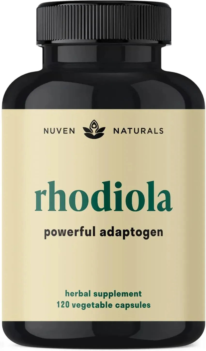 NUVEN NATURALS - Nuven Naturals Rhodiola Rosea 600Mg. 120 Capsulas - The Red Vitamin MX - Suplementos Alimenticios - {{ shop.shopifyCountryName }}