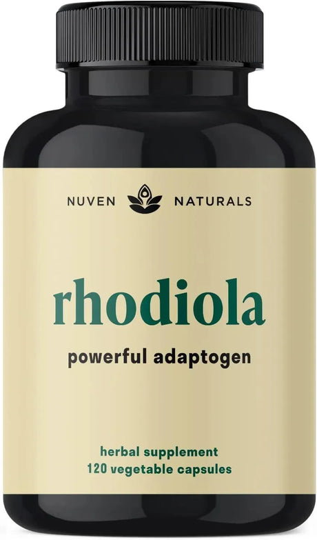NUVEN NATURALS - Nuven Naturals Rhodiola Rosea 600Mg. 120 Capsulas - The Red Vitamin MX - Suplementos Alimenticios - {{ shop.shopifyCountryName }}