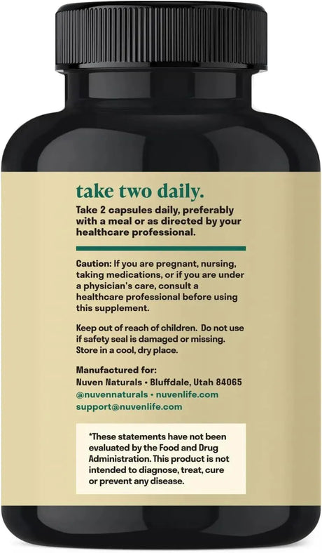 NUVEN NATURALS - Nuven Naturals Rhodiola Rosea 600Mg. 120 Capsulas - The Red Vitamin MX - Suplementos Alimenticios - {{ shop.shopifyCountryName }}