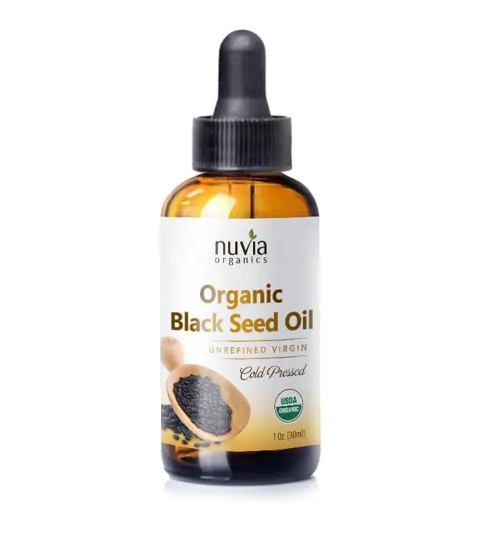 NUVIA ORGANICS - Nuvia Organics Black Seed Oil 30Ml. - The Red Vitamin MX - Suplementos Alimenticios - {{ shop.shopifyCountryName }}