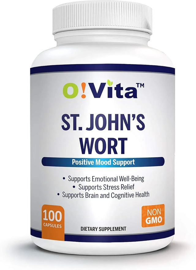 O!VITA - O!VITA St. John's Wort 500Mg. 100 Capsulas - The Red Vitamin MX - Suplementos Alimenticios - {{ shop.shopifyCountryName }}